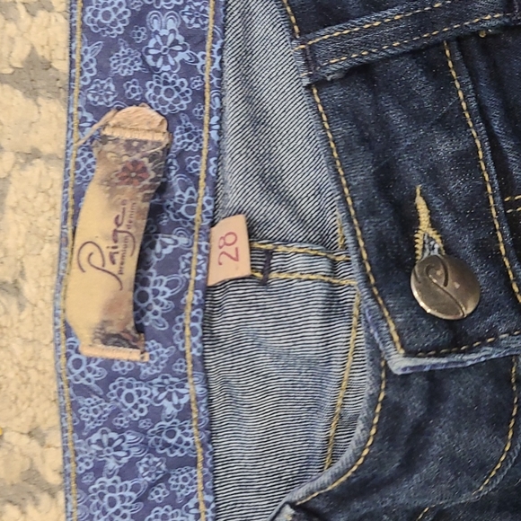 Paige Denim Laurel Canyon Boot Cut Jeans - Size 28 - Low Rise, Medium Wash, Blue - Picture 10 of 10